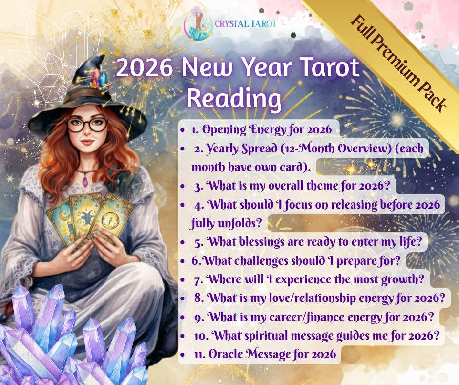 2026 New Yer Tarot Reading (Full Premium Pack)