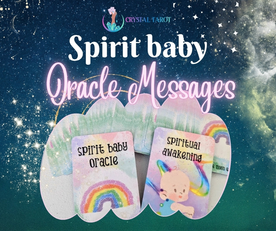 16 Oracle Cards messages - set of sixteen beautiful messages from your future baby