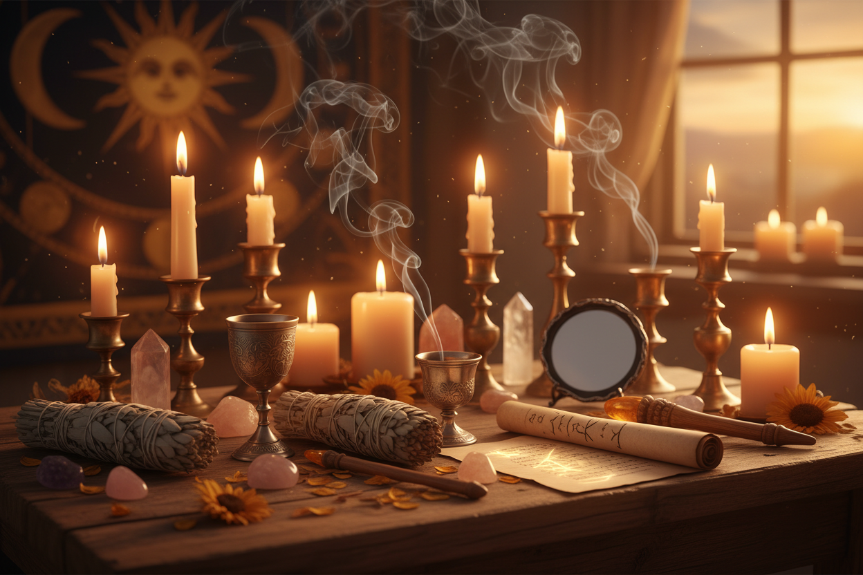 Magic Ritual (fertility and other areas) – Crystal Tarot