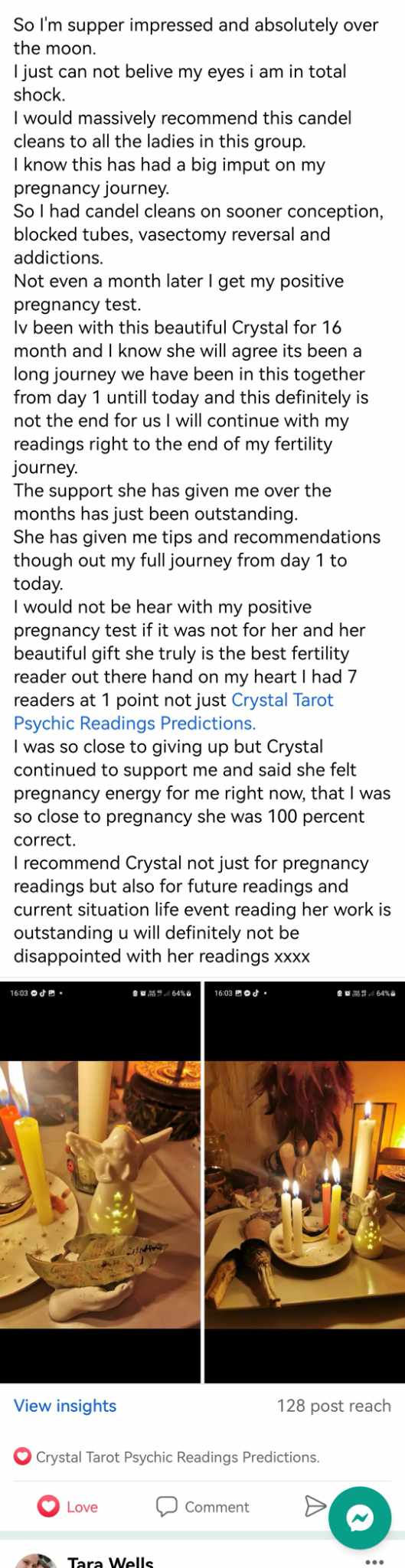 Customer review screenshot