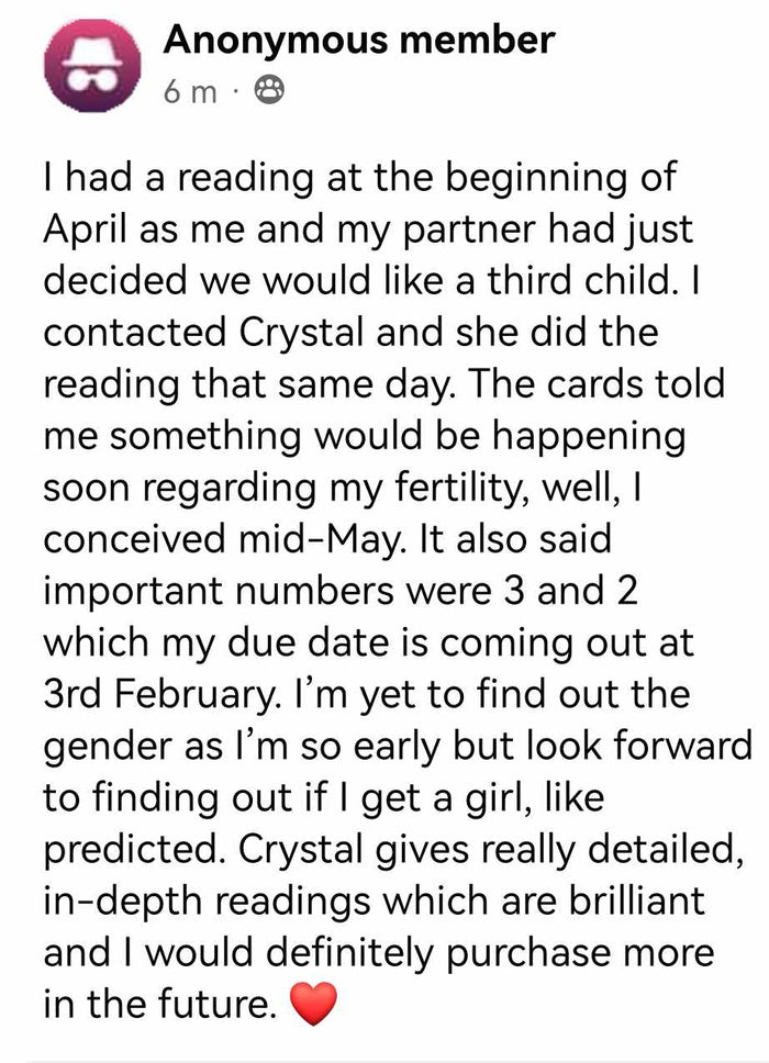 Customer review screenshot