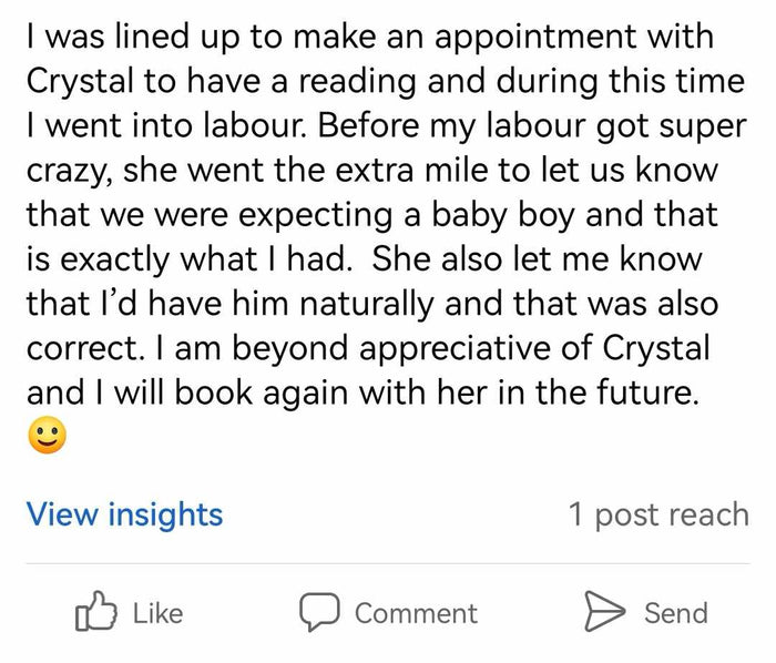 Customer review screenshot