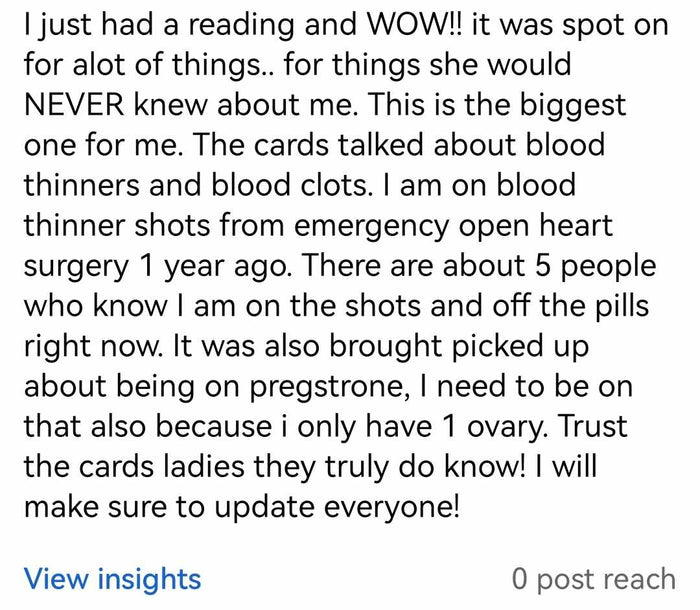 Customer review screenshot