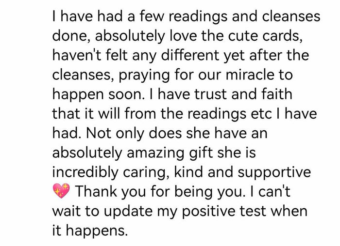 Customer review screenshot