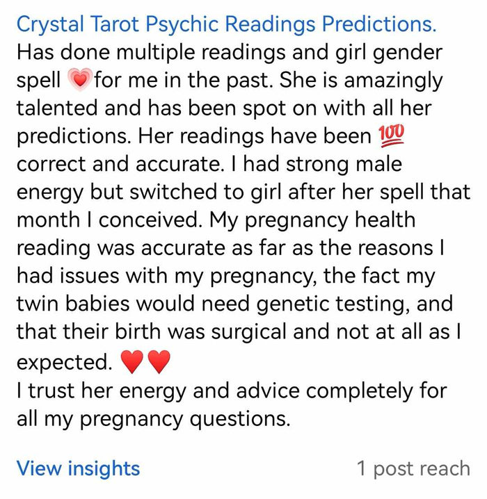 Customer review screenshot