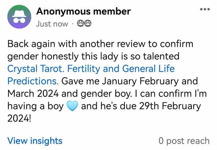 Customer review screenshot