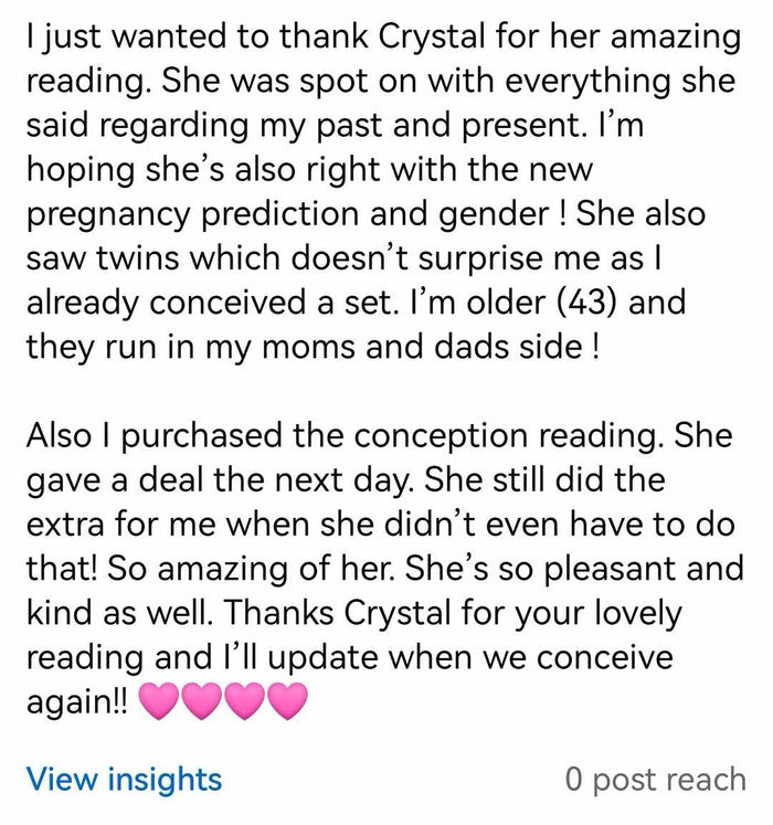 Customer review screenshot
