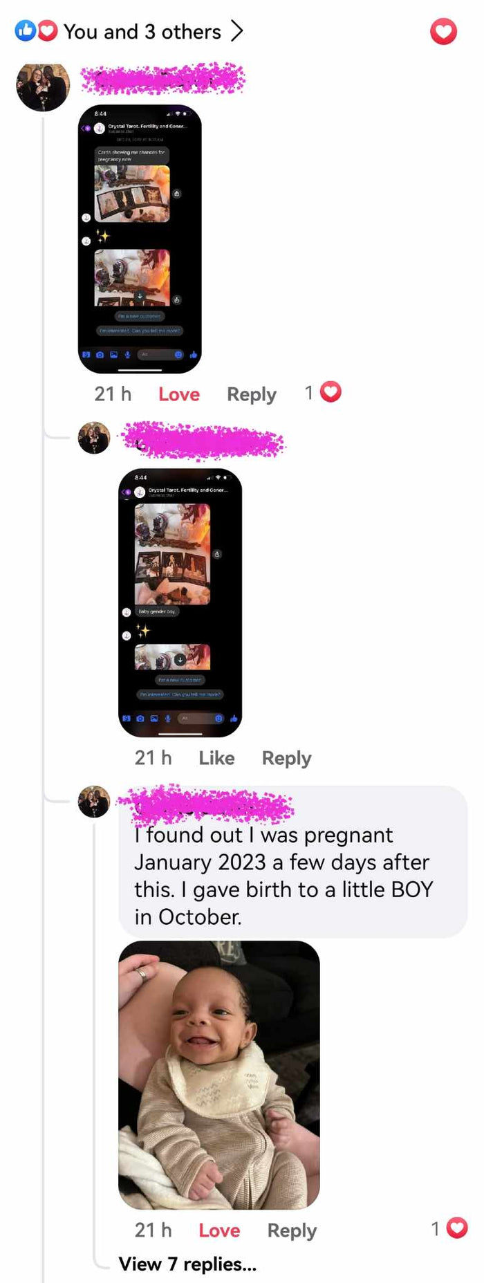 Customer review screenshot