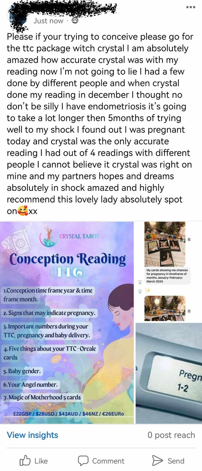 Customer review screenshot
