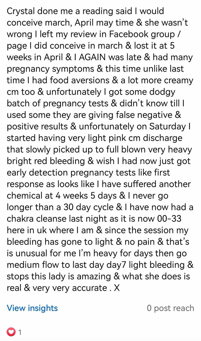 Customer review screenshot