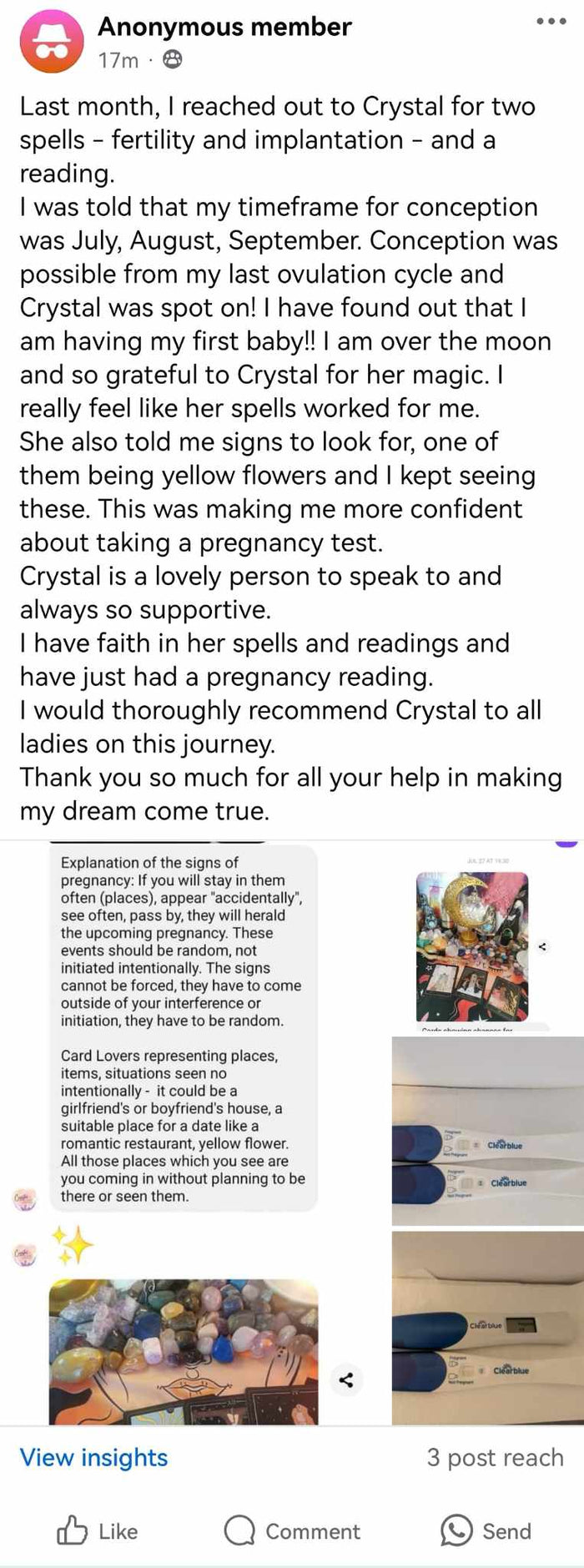 Customer review screenshot