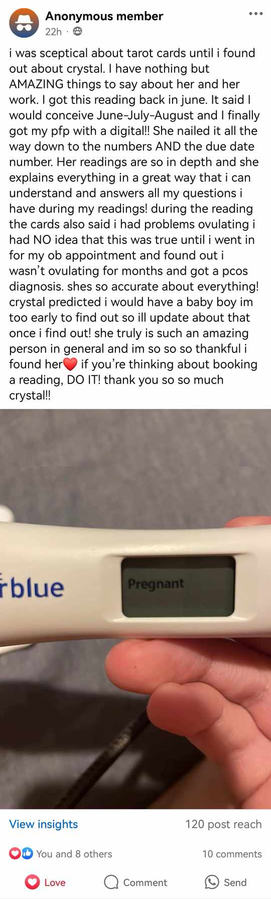 Customer review screenshot
