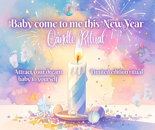Baby come to me this New Year (2026) Candle Ritual