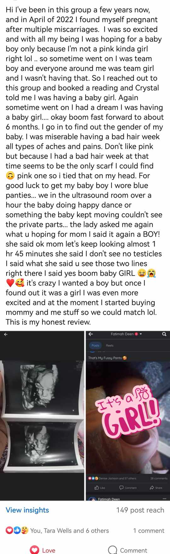 Customer review screenshot