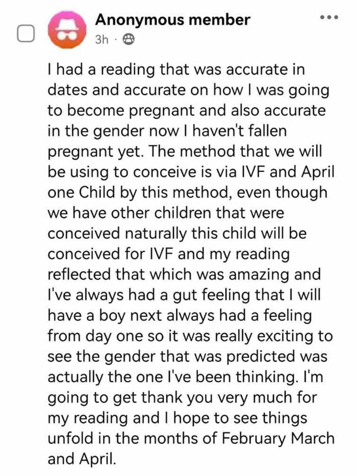 Customer review screenshot