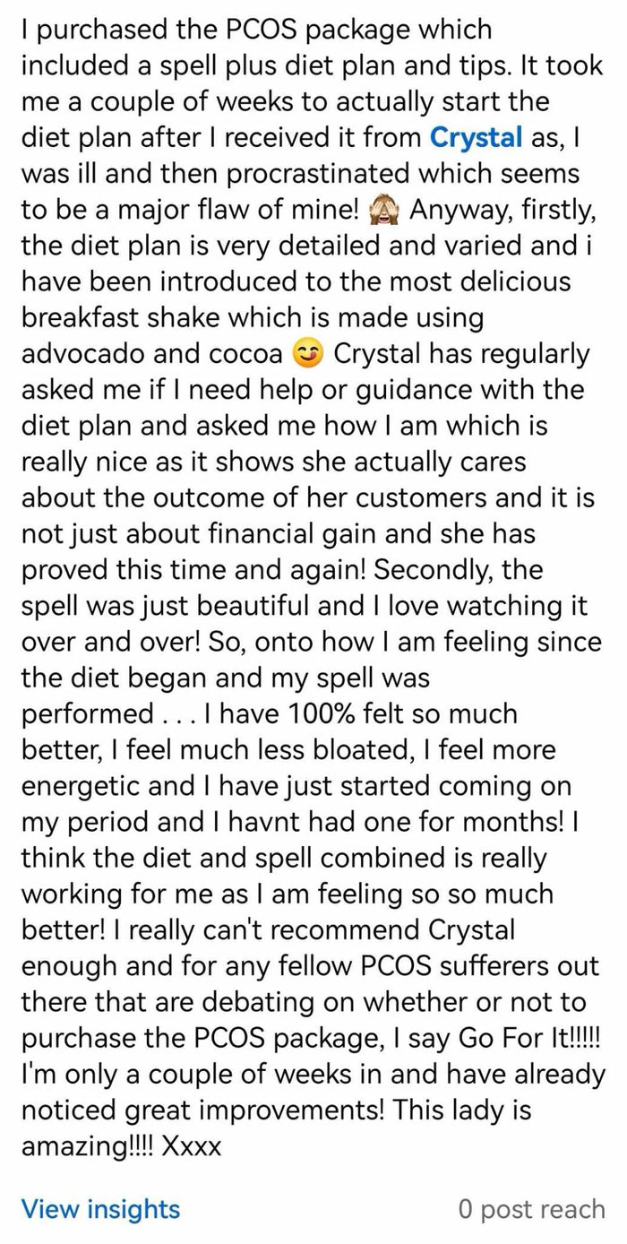 Customer review screenshot