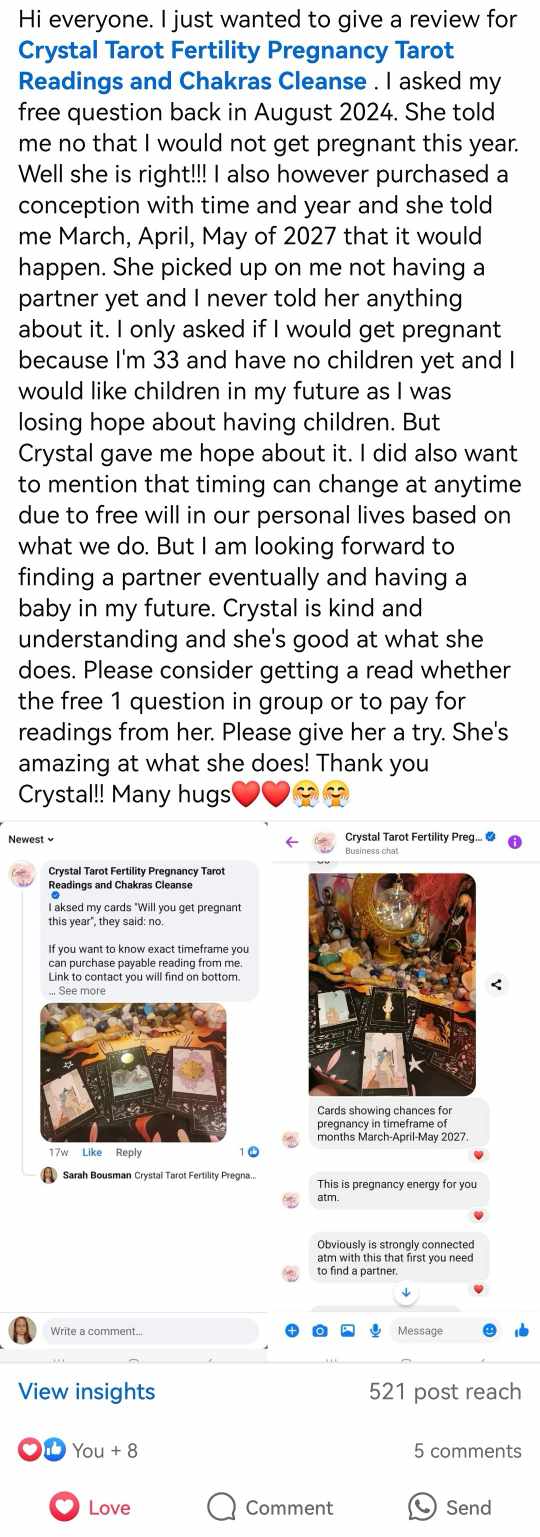Customer review screenshot