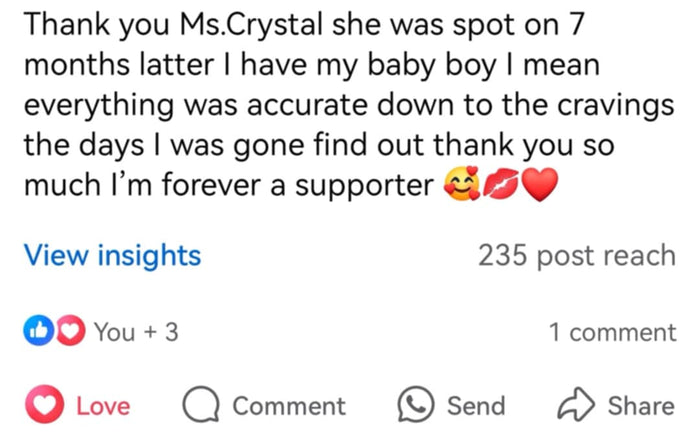 Customer review screenshot