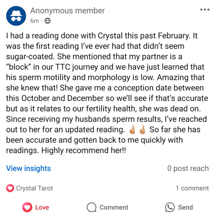 Customer review screenshot