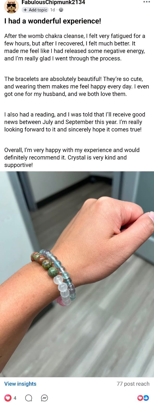 Customer review screenshot