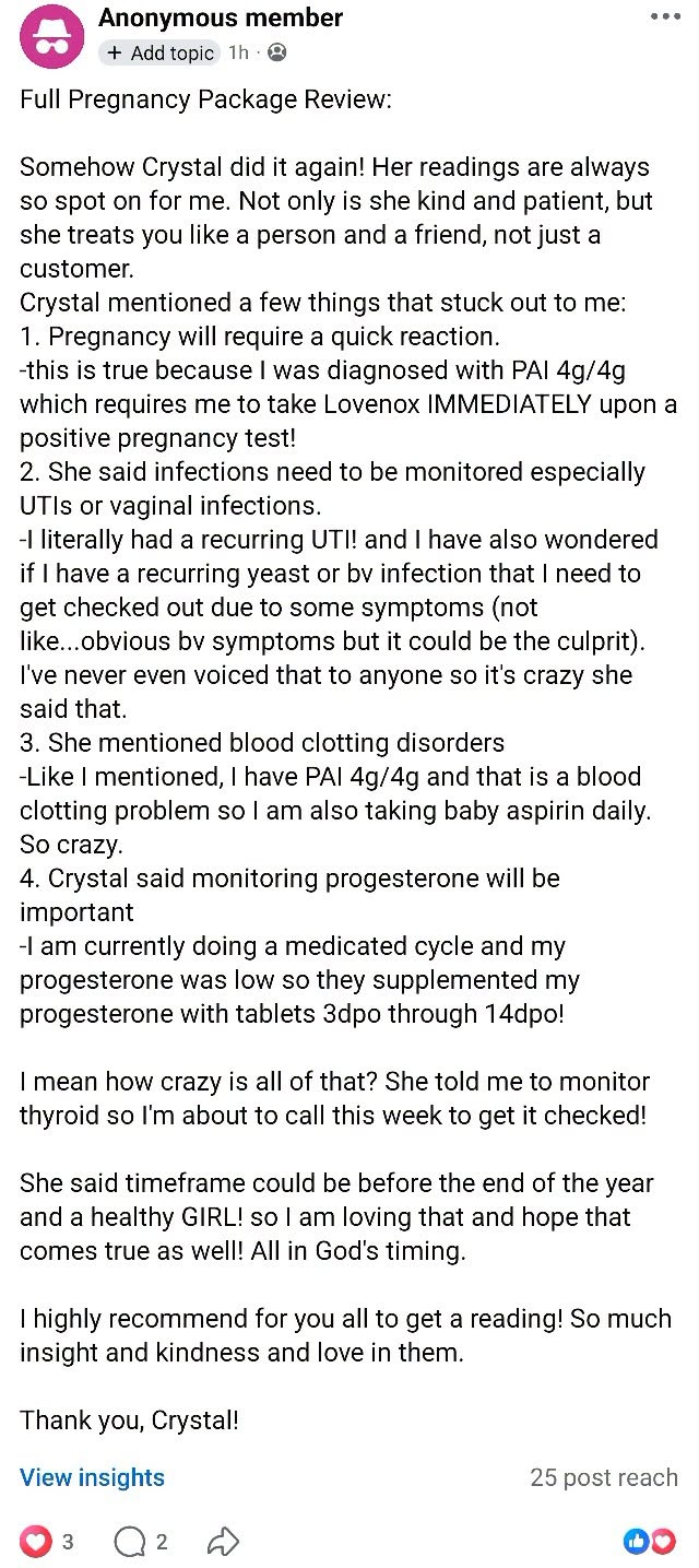Customer review screenshot