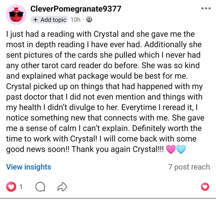 Customer review screenshot