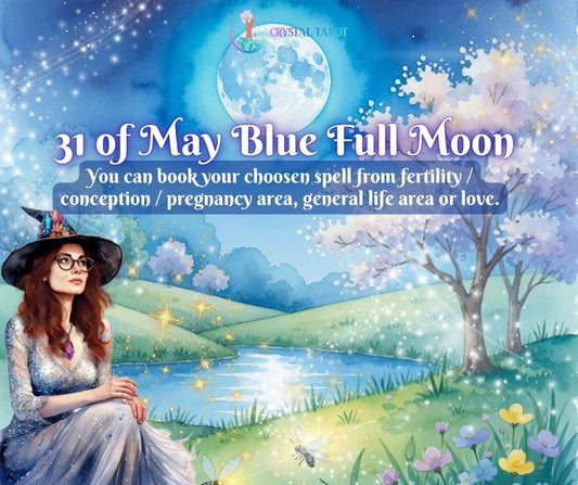 The May Blue 🔵 Moon, second one in this month, will rise during special time! The Blue Full Moon is rare… and so is this energy.
If you feel called to transform something in your life — this is your sign. 🌙