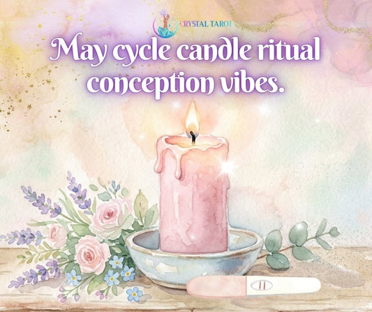 May Conception Candle 🕯️ ritual (personalised intention).