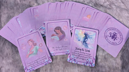 Sacret Fertility Oracle Deck by Crystal Tarot