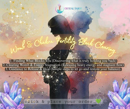 Womb & Chakra Fertility Block Clearing