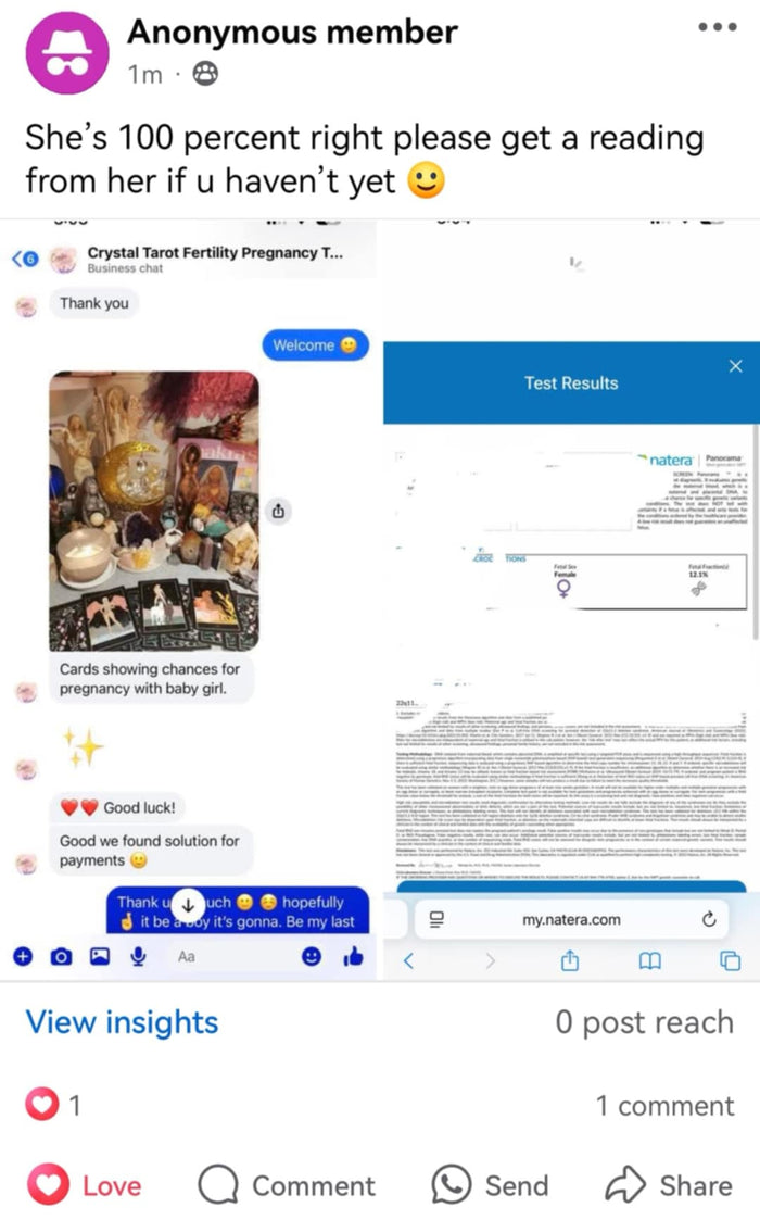 Customer review screenshot