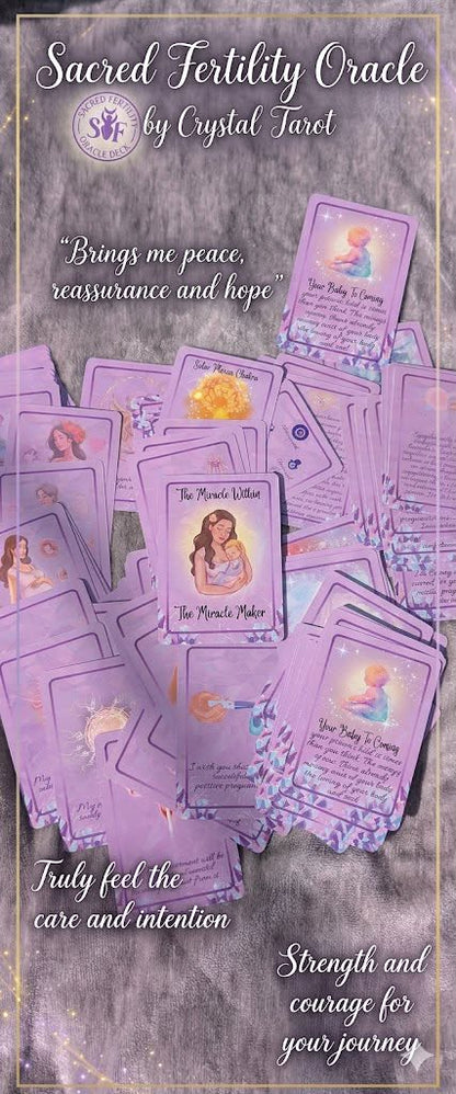 Sacret Fertility Oracle Deck by Crystal Tarot